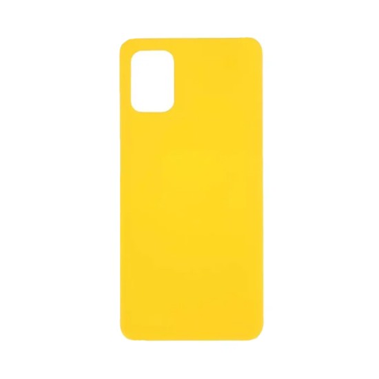 Capa de Silicone para Samsung Galaxy A51 Amarelo